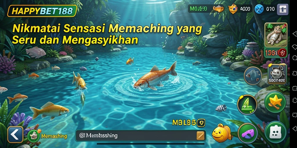 Antarmuka pengguna <strong>HAPPYBET188</strong> yang intuitif dan memukau.