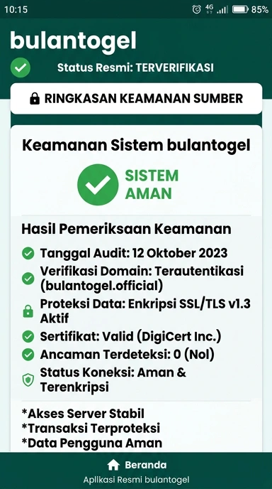 Halaman Resmi Bulantogel untuk Pengguna Android di Indonesia